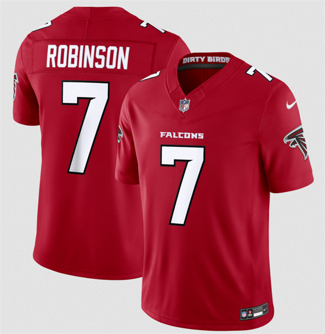 Youth Red Atlanta Falcons #7 Bijan Robinson 2026 F.U.S.E. Vapor Untouchable Limited Stitched Football Jersey